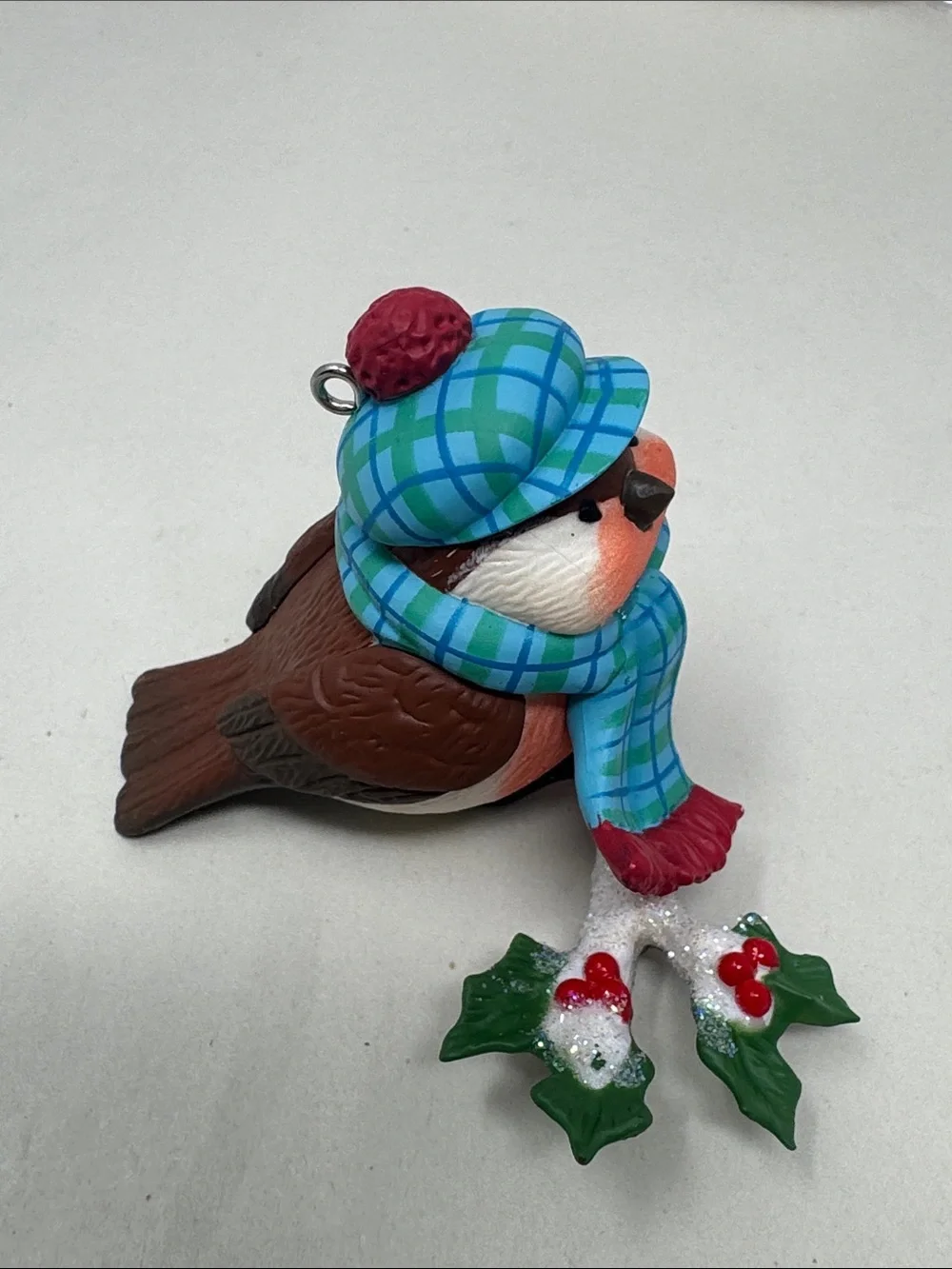 2019 HALLMARK CHRISTMAS ORNAMENT COZY CRITTERS #3 IN SERIES CHUBBY ROBIN BIRD
